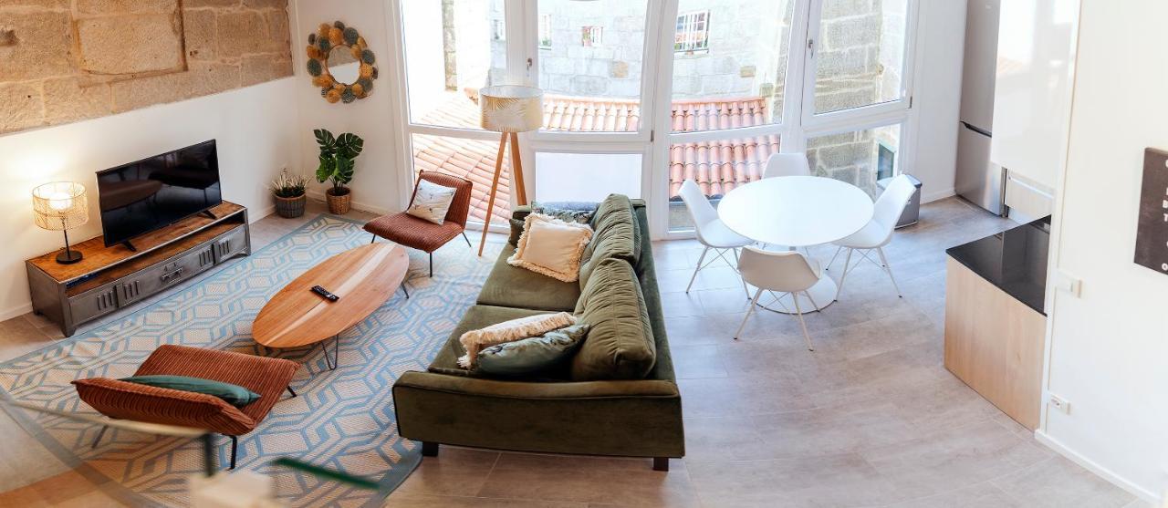 شقة Duplex Camino De Santiago I, II Y Iii, Rua Real 26 Y 28, Zona Monumental, بونتيفيذرا المظهر الخارجي الصورة