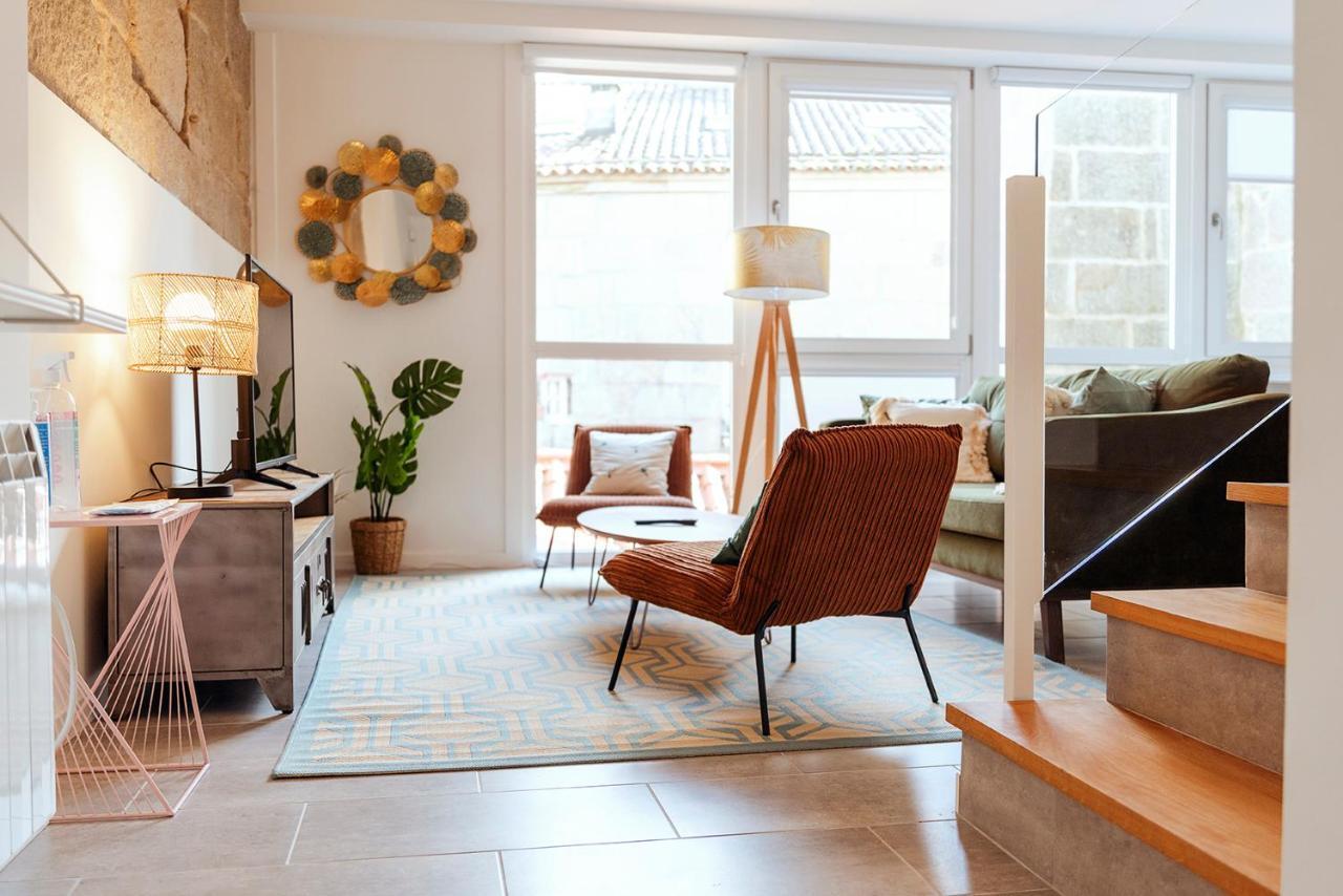 شقة Duplex Camino De Santiago I, II Y Iii, Rua Real 26 Y 28, Zona Monumental, بونتيفيذرا المظهر الخارجي الصورة